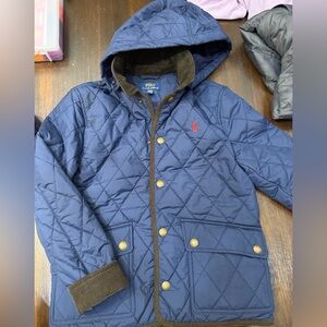 Polo by Ralph Lauren Kids Blue Quilted Jacket